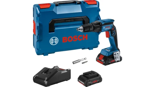 Akumuliatorinis gipskartonio suktuvas bosch gtb 18v-45 4,0Ah