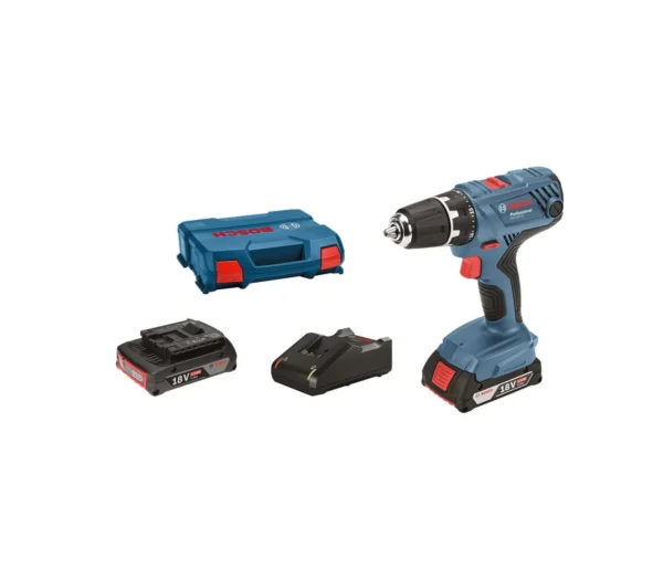 akumuliatorinis suktuvas bosch gsr 18v-21 2.0ah